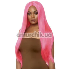 Перука Leg Avenue Long Straight Wig, рожева - Фото №1