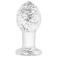 Анальна пробка Firefly Glass Plug Medium, світиться у темряві - Фото №1