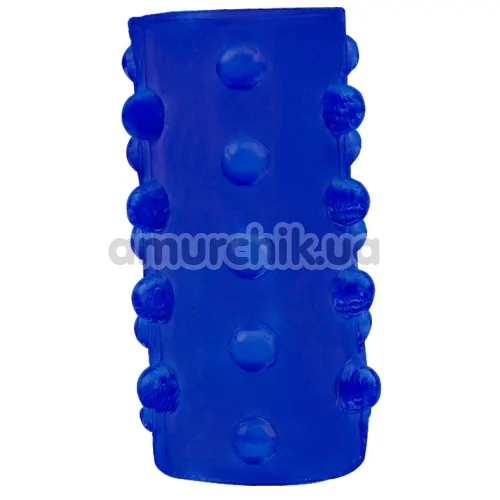 Набір з 7 насадок на пеніс Get Lock Penis Sleeve Kits, синій