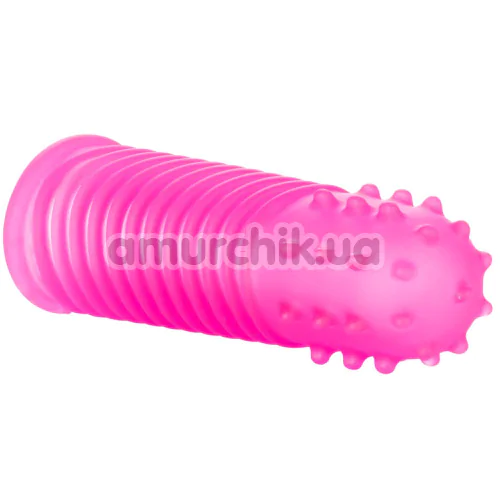 Набор насадок на палец Intimate Play Finger Tingler, розовый