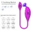 Симулятор орального секса с виброяйцом 2 in 1 Clit Sucker Massager PL-VR293, фиолетовый - Фото №6