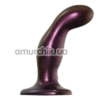 Вибратор для точки G Strap-On-Me Fingering & Vibrating Dildo M, фиолетовый - Фото №1