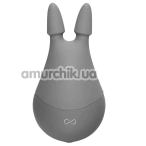 Клиторальный вибратор Perlesque Eris, серый - Фото №1