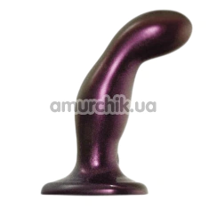 Вибратор для точки G Strap-On-Me Fingering & Vibrating Dildo M, фиолетовый - Фото №1