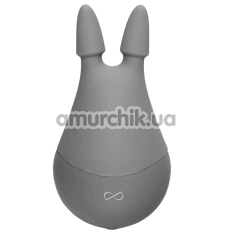 Кліторальний вібратор Perlesque Eris, сірий - Фото №1