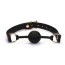 Кляп Liebe Seele Dark Candy Breathable Silicone Ball Gag, чорний - Фото №1