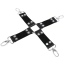 Фіксатори для рук та ніг DS Fetish Wrist & Ankle Restraint Set, чорні - Фото №7