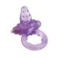 Виброкольцо Iso Stretch Nubby Clitoral Probe Cockring, фиолетовое - Фото №1
