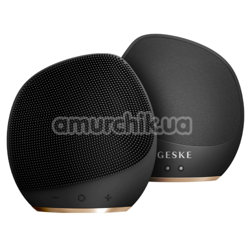 Ультразвуковая щетка для тела Geske Sonic Body Brush 7 in 1, темно-серая - Фото №1
