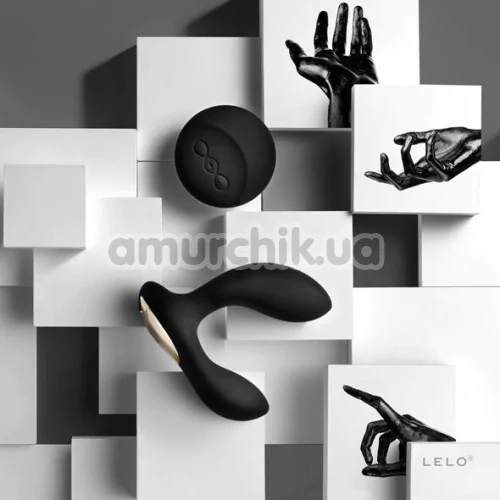 Вібростимулятор простати для чоловіків Lelo Hugo (Лело Х'юго), чорний