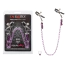 Набор зажимов Nipple Play Purple Chain Nipple Clamp, фиолетовый - Фото №6