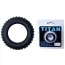 Эрекционное кольцо Baile Titan Cock Ring ребристое, черное - Фото №8