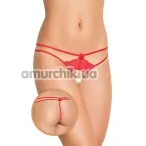 Трусики-стринги женские G-string красные (модель 2401) - Фото №1