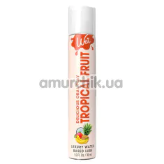 Оральный лубрикант Wet Delicious Oral Play Tropical Fruit - тропические фрукты, 30 мл - Фото №1