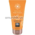 Оральный лубрикант Shiatsu Love Lubricant Body Sensation Edible Mango and Green Tea - манго и зеленый чай, 75 мл - Фото №1