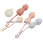 Набор вагинальных шариков с вибрацией Sweet Em Exercises Control Set, разноцветный - Фото №1
