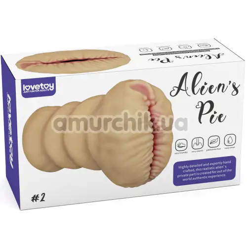 Штучна вагіна Alien's Pie Masturbator #2, тілесна