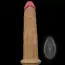 Вибратор с ротацией Dual-Layered Silicone Nature Cock LV410210, телесный - Фото №14