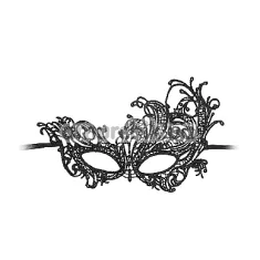 Маска Ouch! Black & White Lace Eye-Mask Royal, чорна - Фото №1