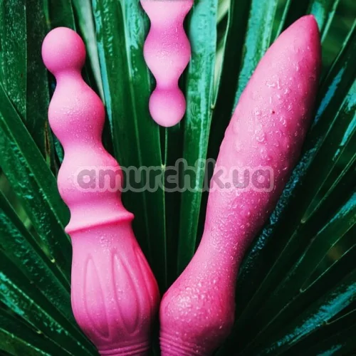 Двуконечный вибратор Adrien Lastic Exploring Senses 2X, фиолетовый