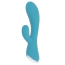 Вібратор Cala Azul Martina Rabbit Vibrator, блакитний - Фото №1