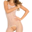 Комбинезон Quarter Crochet Net Bodystocking, белый - Фото №3