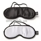 Набір з 2 масок Fifty Shades of Grey No Peeking Soft Twin Blindfold Set - Фото №1