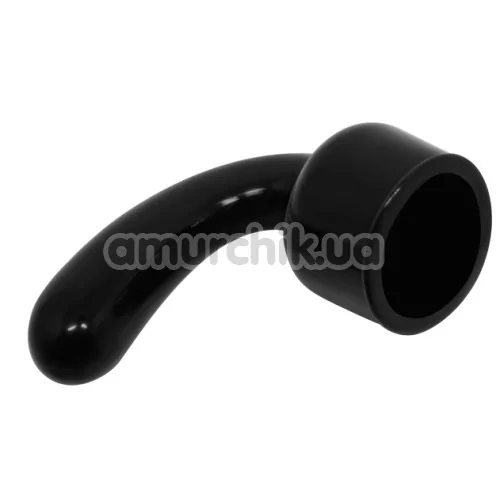 Насадка для вібромасажерів Power Head G-Spot Pleaser Wand Massager Head, чорна
