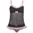Комплект Cottelli Lingerie Top and Panties, чорний: топ + трусики - Фото №3