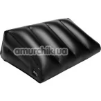 Надувная подушка для секса Steamy Shades Inflatable Wedge, черная - Фото №1