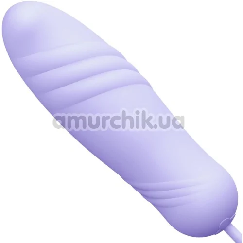 Віброяйце з підігрівом Zalo Temptation Pre-Heating Bullet Thruster, фіолетове