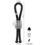 Ерекційне кільце Rebel Men's Gear Heavy Rope Cock Strap, чорне - Фото №5