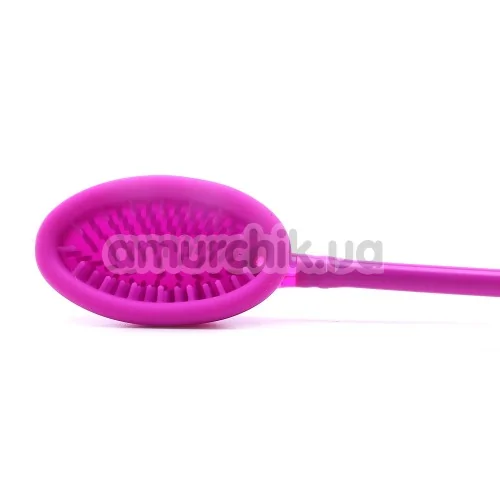 Вакуумна помпа для клітора Silicone Clitoral Pump, рожева