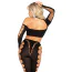 Комплект Leg Avenue Seamless Cut-Out Crop Top And Legging, чорний: топ + легінси - Фото №8