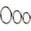 Набір ерекційних кілець Silver Ring Set, срібний - Фото №2