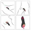 Клиторальный вибратор с подогревом Cupa Warming Touch Vibrator, черный - Фото №8