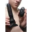 Анальный вибратор с толчками Thunderplugs Silicone Vibrating & Squrming Plug with Remote Control, черный - Фото №5