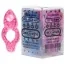 Эрекционное кольцо Silicone Love Rings, розовое - Фото №3