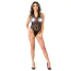 Боди Daring Intimates Flow Net Halter Teddy, черное - Фото №1