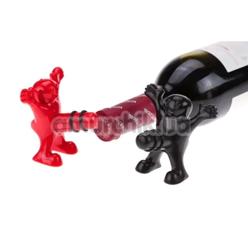 Пробка для вина Happy Man Bottle Stopper, черная