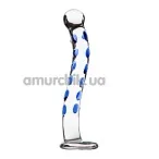 Фалоімітатор Glass Worxx Shiny Orglassm, фіолетовий - Фото №1
