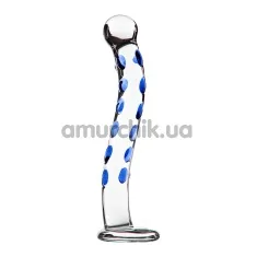 Фаллоимитатор Glass Worxx Shiny Orglassm, фиолетовый - Фото №1