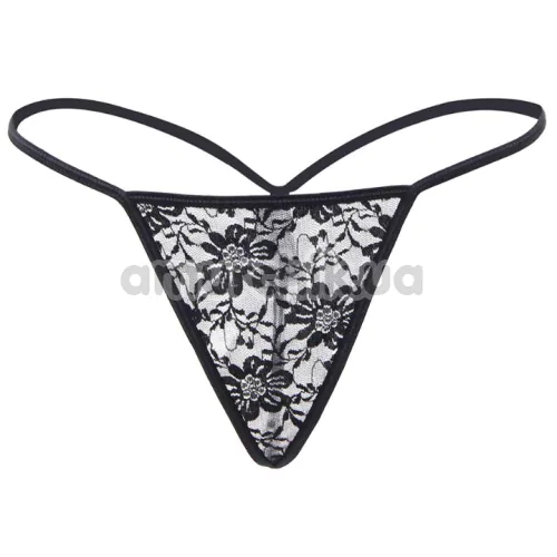 Трусики-стринги Star Night Net Bikini Panties, черные