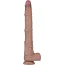 Фаллоимитатор Dual-Layered Silicone Nature Cock LV411302, светло-коричневый - Фото №1