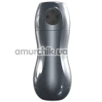 Мастурбатор з вібрацією і всмоктуванням Dorcel Blowjoy Vibe, сірий - Фото №1