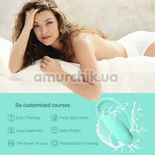Тренажер Кегеля Magic Motion Kegel Rejuve, бірюзовий