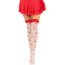 Панчохи Leg Avenue Magic Mushroom Thigh Highs, білі - Фото №2
