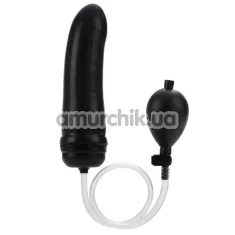 Анальный расширитель Colt Hefty Probe Inflatable Butt Plug, черный - Фото №1