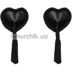 Украшения для сосков Obsessive Tassel, черные - Фото №1