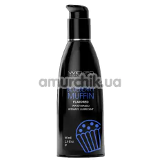 Оральный лубрикант Wicked Aqua Blueberry Muffin - черничный маффин, 60 мл - Фото №1